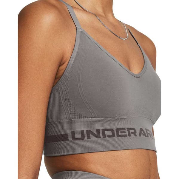 Under Armour Sports-bh Lav Støtte Sømløs Long  S Kvinde