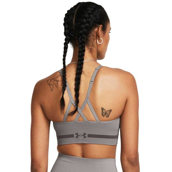Under Armour Sports-bh Lav Støtte Sømløs Long  L Kvinde