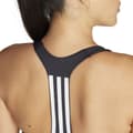 Miniatyrbild 3 av 4: Adidas Stripes Sport-bh Medium Support Powerimpact 3 Svart XS / AB Kvinna