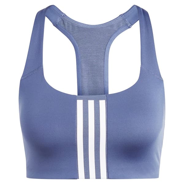 Adidas Stripes Sports Bh Medium Support Powerimpact 3  XS / AB Kvinde