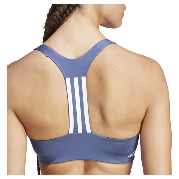 Adidas Stripes Sports Bh Medium Support Powerimpact 3  XS / AB Kvinde
