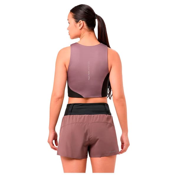 Nnormal Sports Top Trail Cropped Rosa XS Kvinde