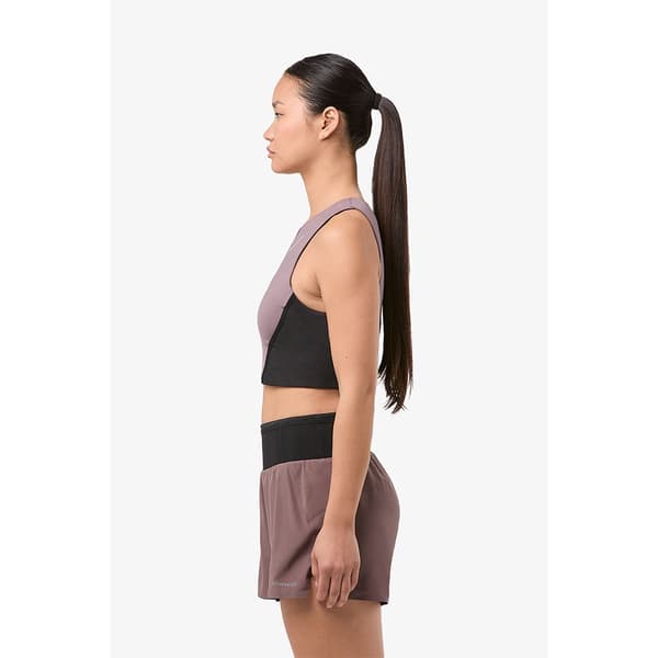 Nnormal Sports Top Trail Cropped Rosa XS Kvinde