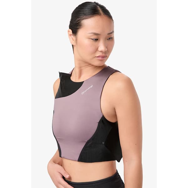 Nnormal Sports Top Trail Cropped Rosa XS Kvinde