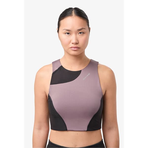 Nnormal Sports Top Trail Cropped Rosa XS Kvinde
