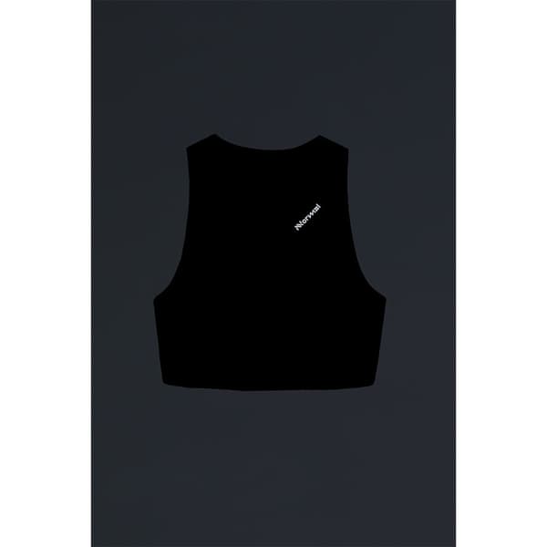 Nnormal Sports Top Trail Cropped Rosa XS Kvinde