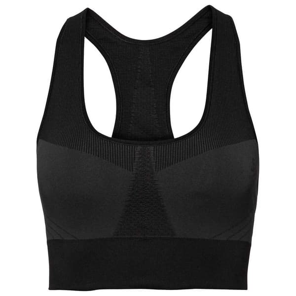 Odlo Medium Impact Sports Bh Inseamless Sort XS Kvinde