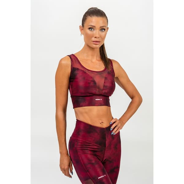 Nebbia Sports Top Medium Support Mesh Impact XS Kvinde