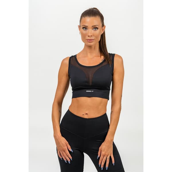 Nebbia Sport Top Medium Support Mesh Performance M Kvinna