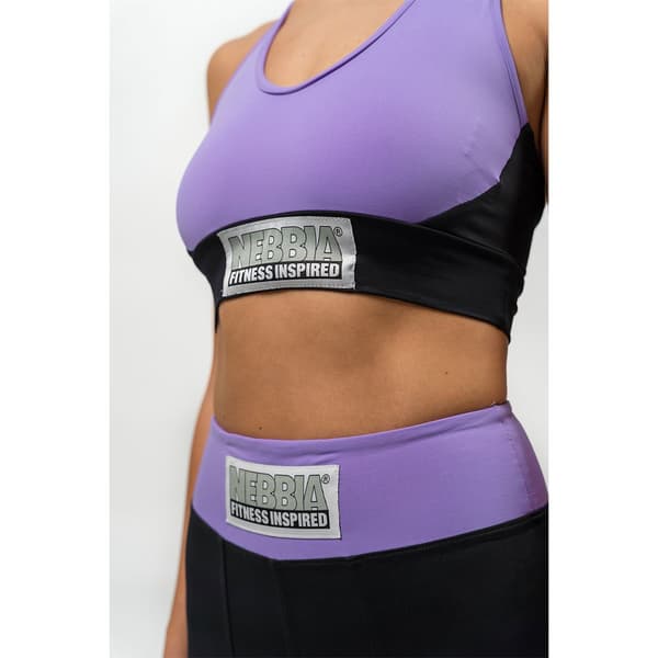 Nebbia Sports Top Høj Support Padded Signature  S Kvinde