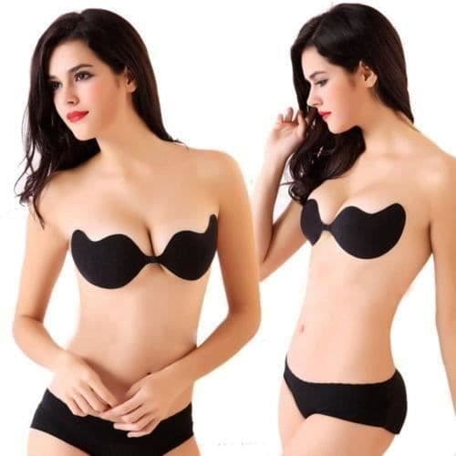 Butterfly Strapless BH (svart C)