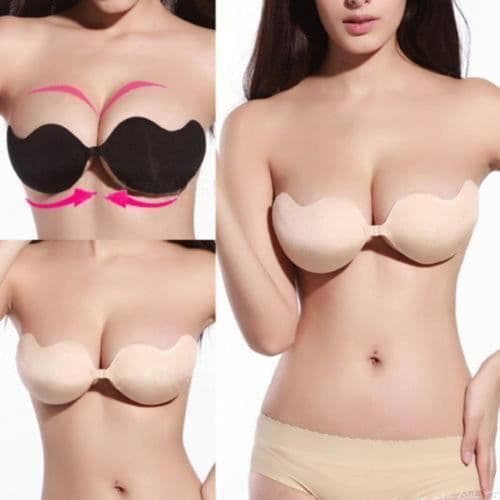Butterfly Strapless BH (svart C)