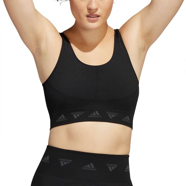 Adidas Sports -bh Aeroknit Sort XS Kvinde