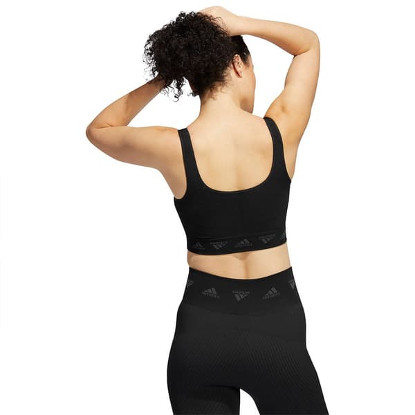 Adidas Sports -bh Aeroknit Sort XS Kvinde