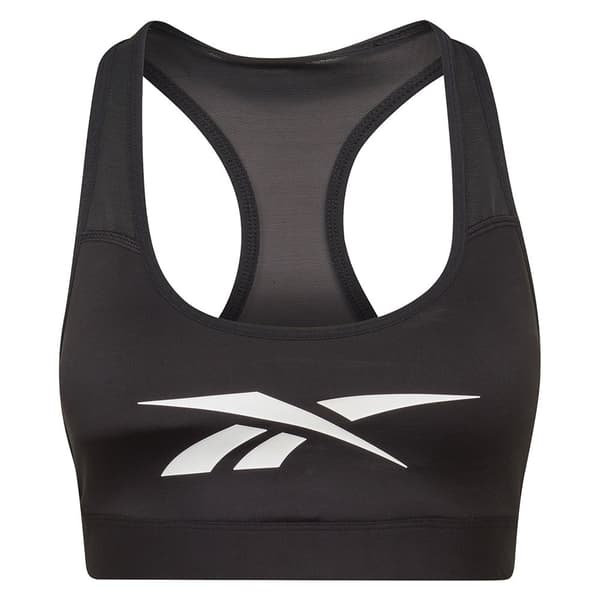 Reebok Sport-bh Lux Vector Racer Svart L Kvinna