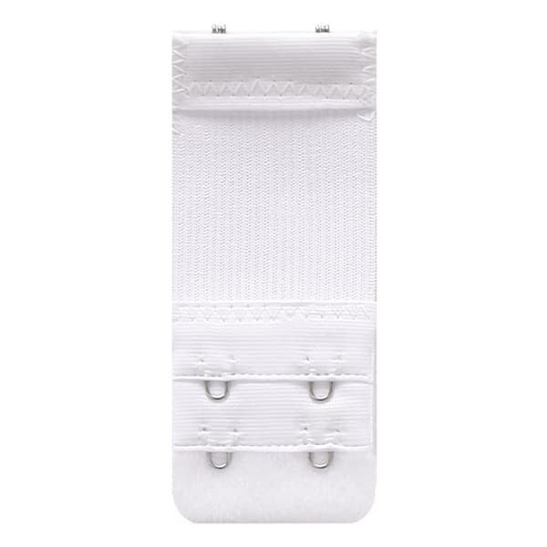 INF BH-Förlängning, 2 Krokar 2 Rader, 5-pack vit+svart+mörk hudfärg