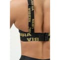 Pikkukuva 4 / 6: Nebbia Urheilu Top Korkea Tuki Padded Intense Iconic Gold Musta XS Nainen