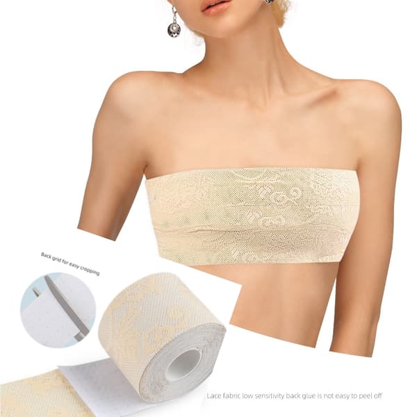 INF Diskret og allsidig brystteiprull Beige