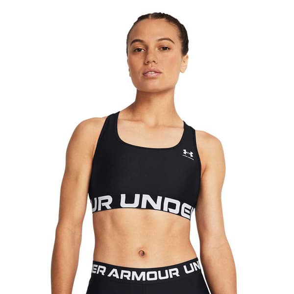 Under Armour Urheiluliivit. Keskikokoinen Tuki Hg Authentics Branded Musta XS Nainen