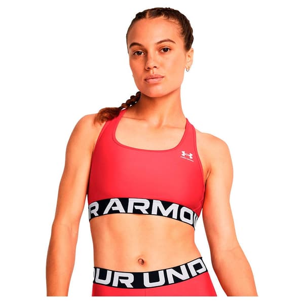 Under Armour Urheilun Huippukokoinen Tuki Heatgear Branded Oranssi XS Nainen