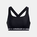 Miniatyrbillede 3 af 4: Under Armour Crossback Sports-bh Medium Støtte Sort XL Kvinde