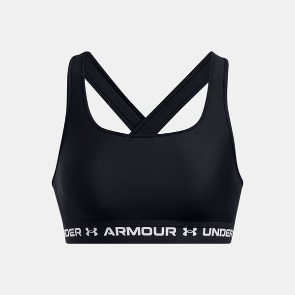Under Armour Crossback Sports-bh Medium Støtte Sort XL Kvinde
