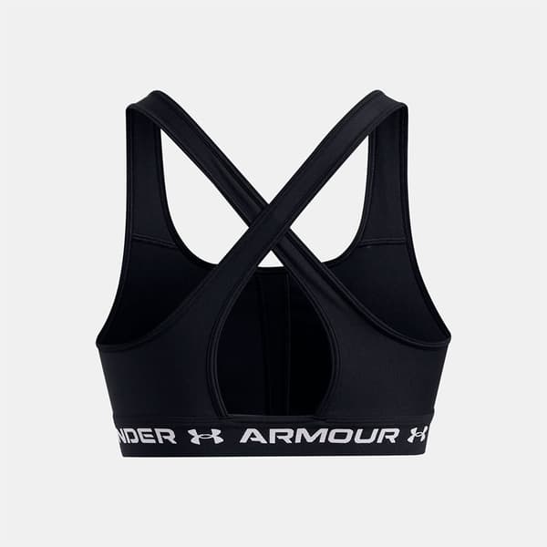 Under Armour Crossback Sports-bh Medium Støtte Sort XL Kvinde