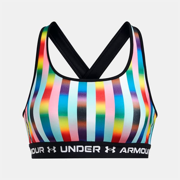 Under Armour Crossback Pride Sports-bh Medium Støtte  XL Kvinde