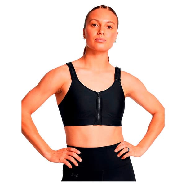 Under Armour Infinity Zip 2.0 Sport-bh Med Högt Stöd Svart XS / A-C Kvinna