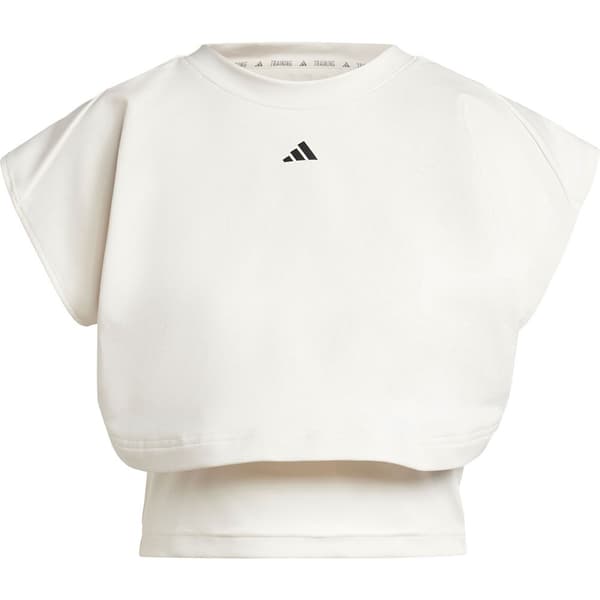 Adidas Power Boxy French Terry 3 Stripes Toppi  L Nainen