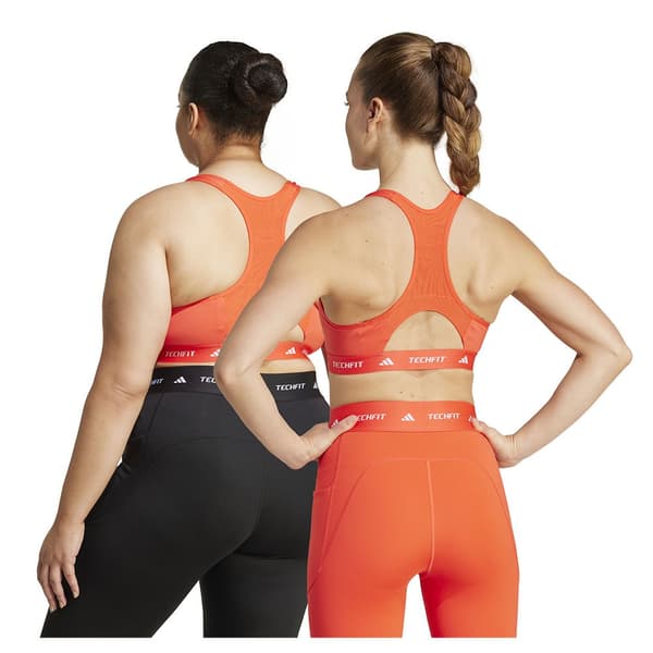 Adidas Techfit Medium Sports-bh Med Medium Støtte  L / CD Kvinde