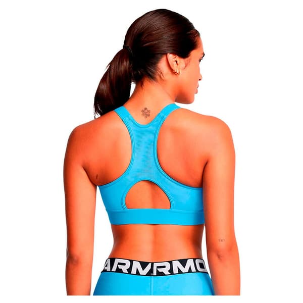 Under Armour Heatgear Sports-bh Med Høj Støtte Blå XS Kvinde