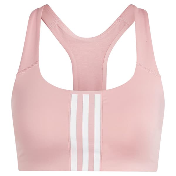 Adidas Powerimpact 3 Stripes Sport-bh Med Medium Stöd  M / CD Kvinna