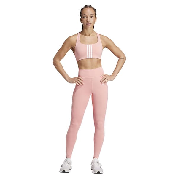 Adidas Powerimpact 3 Stripes Sport-bh Med Medium Stöd  M / CD Kvinna