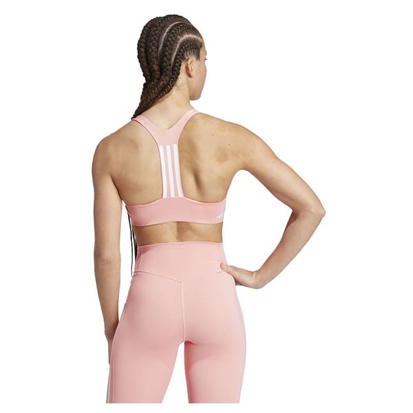 Adidas Powerimpact 3 Stripes Sport-bh Med Medium Stöd  M / CD Kvinna