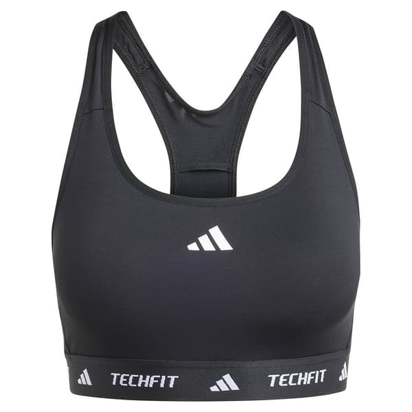 Adidas Techfit Medium Urheiluliivit Keskitasoinen Tuki Musta M / AB Nainen