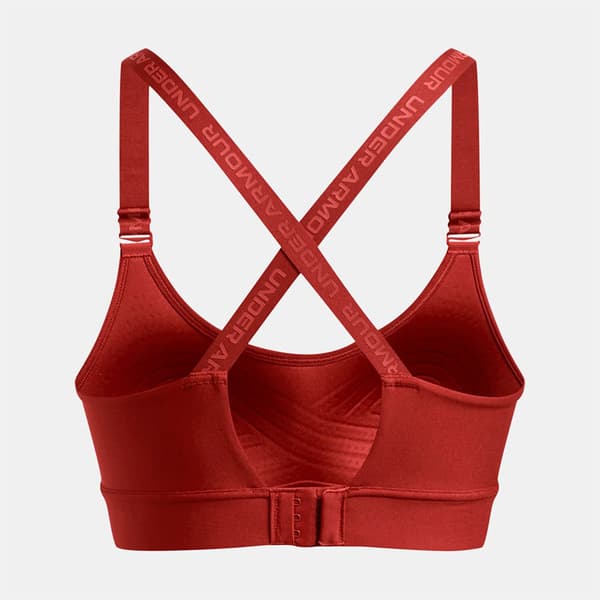 Under Armour Infinity 2.0 Urheilutoppi Keskituki Punainen XL / A-C Nainen