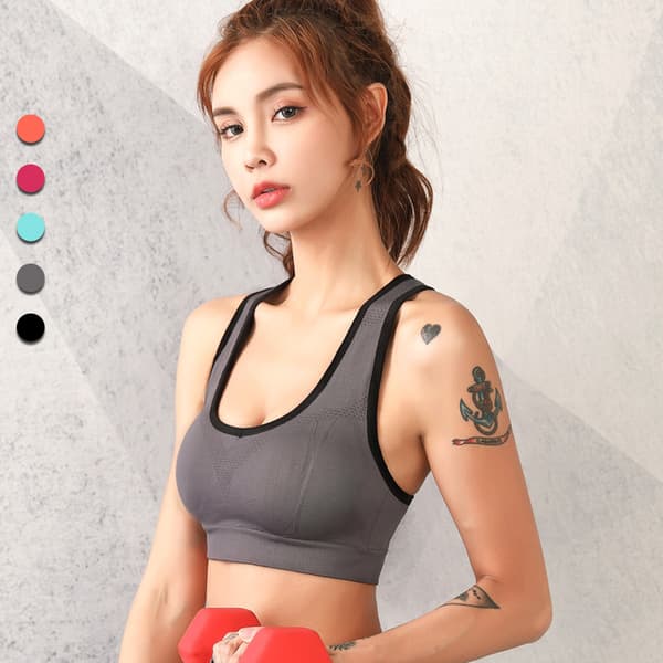 INF Plus Size Sports BH - åndbart og støttende design