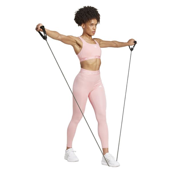 Adidas Techfit Medium Sport-bh Med Medium Stöd Rosa L / CD Kvinna