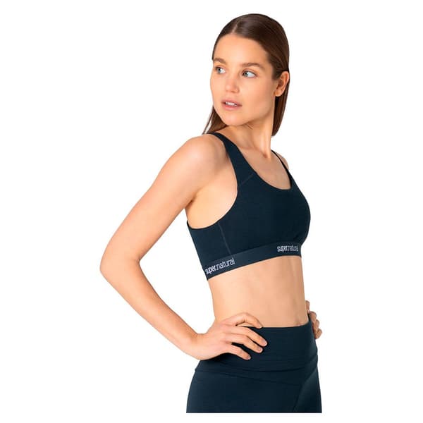 Super.natural Feel Good Sports-bh Blå M Kvinde