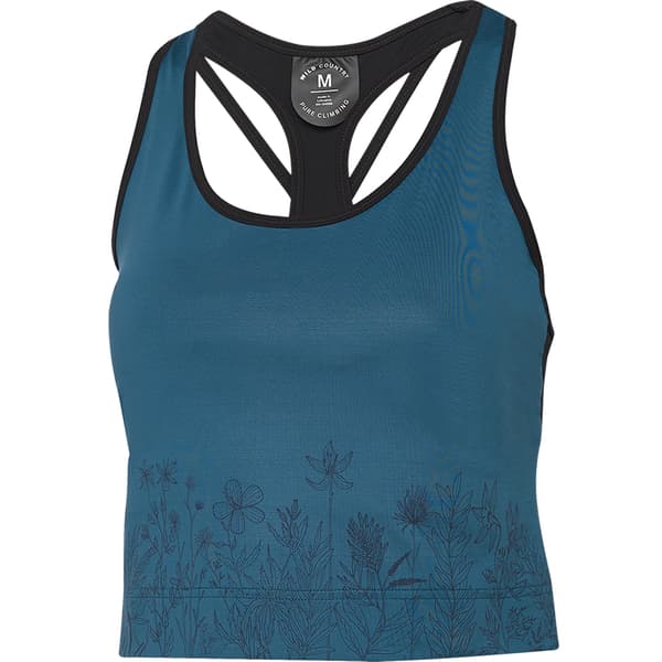 Wildcountry Session All Over Print Sport-bh Lila DE 34 Kvinna