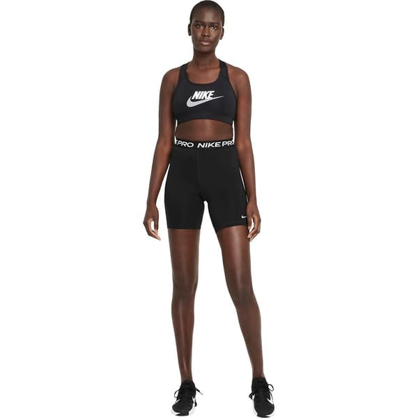 Nike Dri Fit Swoosh Rintaliivit Musta XS Nainen