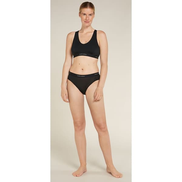 Icebreaker Merino 125 Cool-lite Sprite Racerback Sports-bh  S Kvinde
