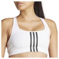 Pikkukuva 7 / 7: Adidas Powerimpact 3 Stripes Urheiluliivit Keskitasoinen Tuki Valkoinen XS / AB Nainen