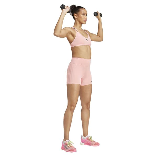 Adidas Aeroimpact Luxe Sports-bh Med Lav Støtte Rosa S / AB Kvinde