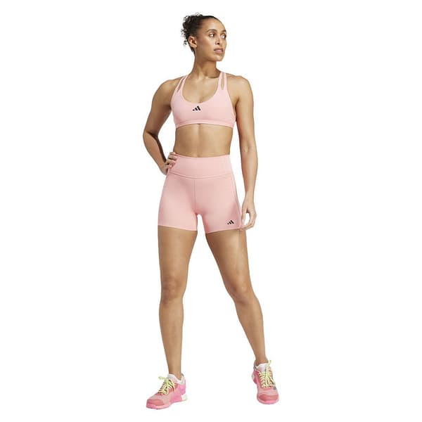 Adidas Aeroimpact Luxe Sports-bh Med Lav Støtte Rosa S / AB Kvinde