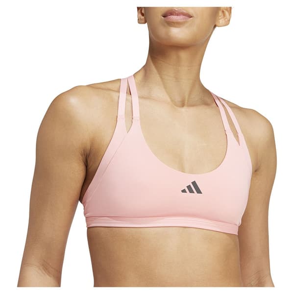 Adidas Aeroimpact Luxe Sports-bh Med Lav Støtte Rosa S / AB Kvinde