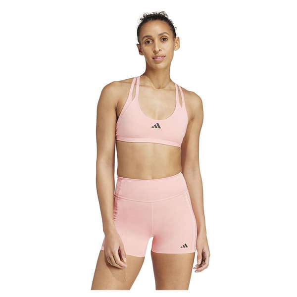 Adidas Aeroimpact Luxe Sports-bh Med Lav Støtte Rosa S / AB Kvinde