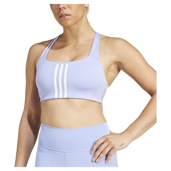 Adidas Powerimpact 3 Stripes Sport-bh Med Medium Stöd  XS / CD Kvinna