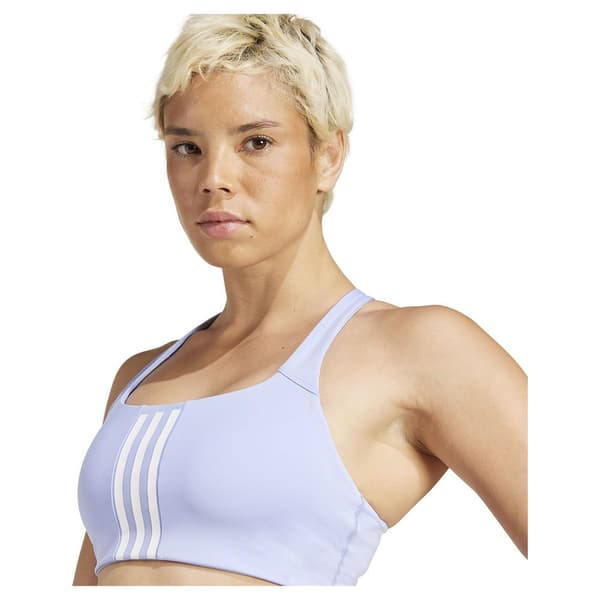 Adidas Powerimpact 3 Stripes Sport-bh Med Medium Stöd  XS / CD Kvinna